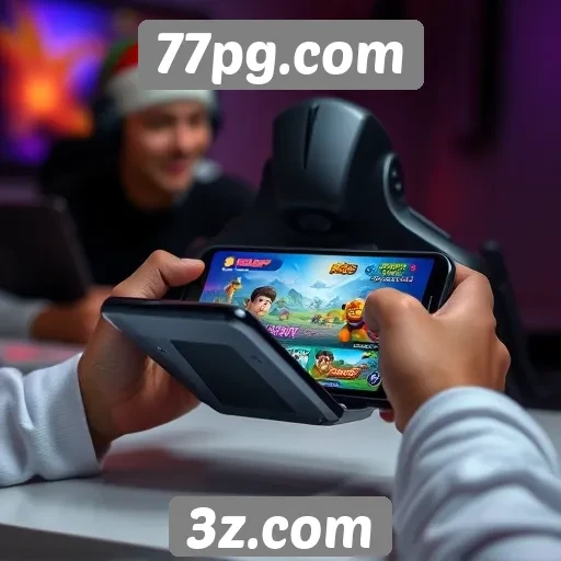 Experiência do usuário em dispositivos móveis no 77pg.com