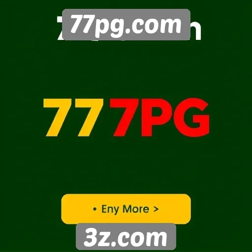 Promoções e bônus em destaque no site 77pg.com